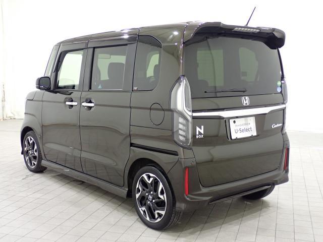 Ｎ－ＢＯＸカスタム Ｇ・Ｌターボホンダセンシング　／純正８インチナビ／前後ドラレコ／パドルシフト／大型ルーフコンソール／ワンオーナー／禁煙／ＥＴＣ／パドルシフト／ドアバイザー／プライムスムースコンビシート／オートリトラミラー／Ｒカメラ／横滑り抑制機能（14枚目）