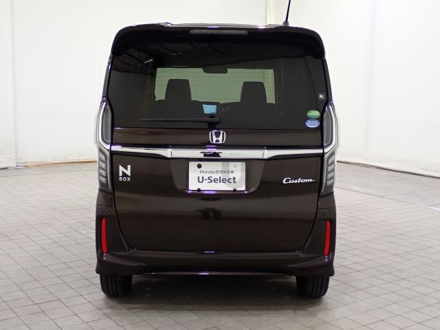 Ｎ－ＢＯＸカスタム Ｇ・Ｌターボホンダセンシング　／純正８インチナビ／前後ドラレコ／パドルシフト／大型ルーフコンソール／ワンオーナー／禁煙／ＥＴＣ／パドルシフト／ドアバイザー／プライムスムースコンビシート／オートリトラミラー／Ｒカメラ／横滑り抑制機能（15枚目）