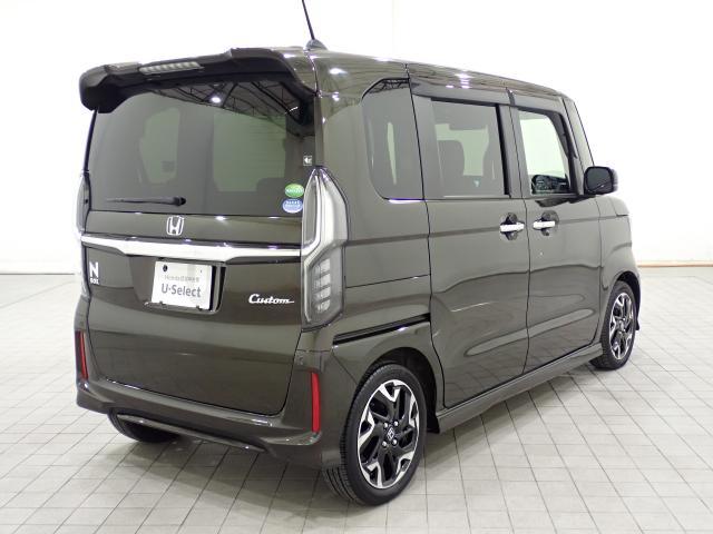 Ｎ－ＢＯＸカスタム Ｇ・Ｌターボホンダセンシング　／純正８インチナビ／前後ドラレコ／パドルシフト／大型ルーフコンソール／ワンオーナー／禁煙／ＥＴＣ／パドルシフト／ドアバイザー／プライムスムースコンビシート／オートリトラミラー／Ｒカメラ／横滑り抑制機能（16枚目）