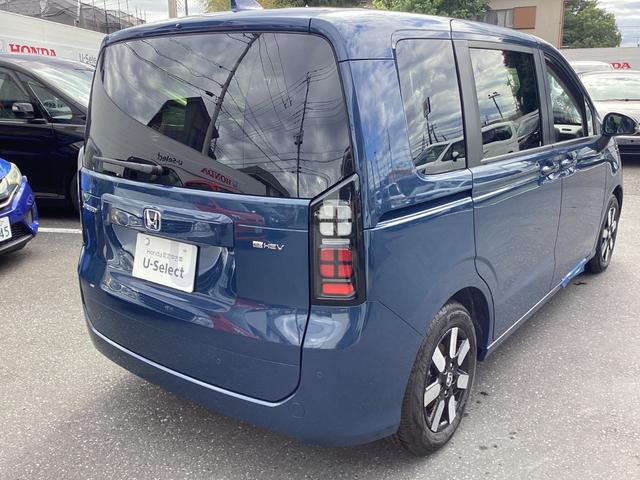 フリード e:HEVエアーEX /登録済未使用車/マルチビュカメラ/LEDアクティブコーナーリングライト/BSI/リヤクーラー/シートヒータ/純正アルミ/サイドカーテンSRS/プライムスムースコンビシート/オートリトラミラー/VSA(14枚目)