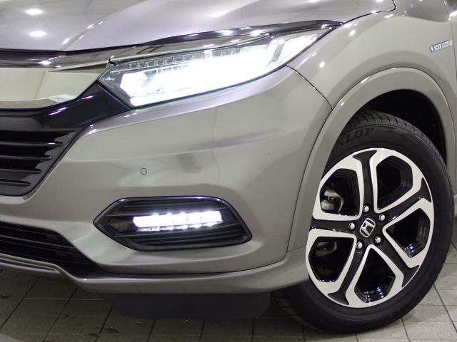 ヴェゼル ハイブリッドZ・ホンダセンシング /8インチナビ/前後ドラレコ/ワンオーナー/禁煙/パドルシフト/前席ハーフレザーシート/シートヒータ/サイドカーテンSRS/ルーフレール/ドアバイザー/HDMI/USB/フルセグ/録音再生機能/BTA(13枚目)