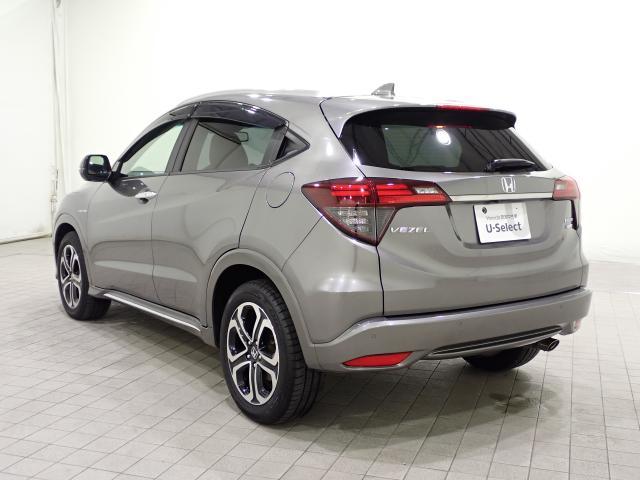 ヴェゼル ハイブリッドZ・ホンダセンシング /8インチナビ/前後ドラレコ/ワンオーナー/禁煙/パドルシフト/前席ハーフレザーシート/シートヒータ/サイドカーテンSRS/ルーフレール/ドアバイザー/HDMI/USB/フルセグ/録音再生機能/BTA(16枚目)