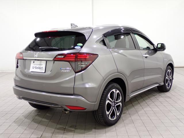 ヴェゼル ハイブリッドZ・ホンダセンシング /8インチナビ/前後ドラレコ/ワンオーナー/禁煙/パドルシフト/前席ハーフレザーシート/シートヒータ/サイドカーテンSRS/ルーフレール/ドアバイザー/HDMI/USB/フルセグ/録音再生機能/BTA(18枚目)