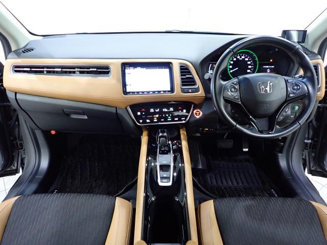 ヴェゼル ハイブリッドZ・ホンダセンシング /8インチナビ/前後ドラレコ/ワンオーナー/禁煙/パドルシフト/前席ハーフレザーシート/シートヒータ/サイドカーテンSRS/ルーフレール/ドアバイザー/HDMI/USB/フルセグ/録音再生機能/BTA(23枚目)