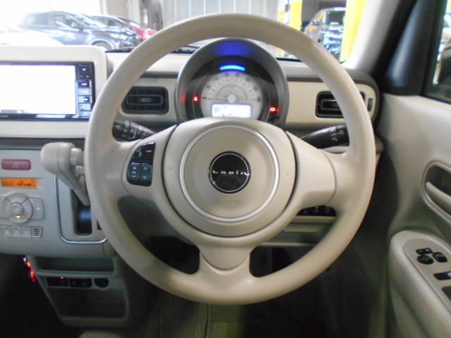 アルトラパン L /禁煙車/パナソニック製ナビ/障害物センサー/LEDヘッドライト/オートライト/運転席シートヒータ/ETC/USB/オートリトラミラー/フルセグTV/録音再生機能/Bluetoothオーディオ/VSA(10枚目)