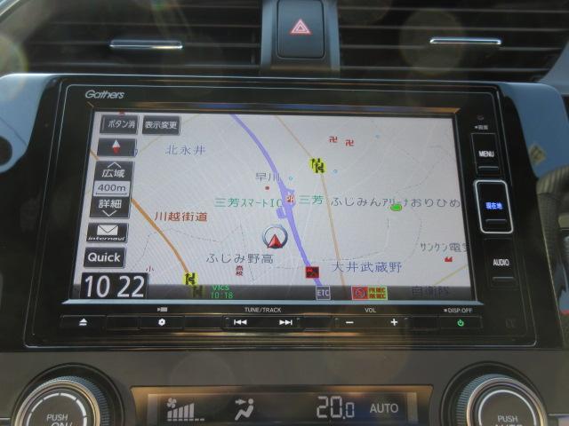 シビック ハッチバック /6速MT/無限スタイリングセット&エキゾーストマフラー&フルバケットシート&ハンドル&ドアバイザー/ワンオーナー/純正ナビ/前後ドラレコ/ETC2.0/オートハイビーム/フルセグTV/USB/VSA(6枚目)