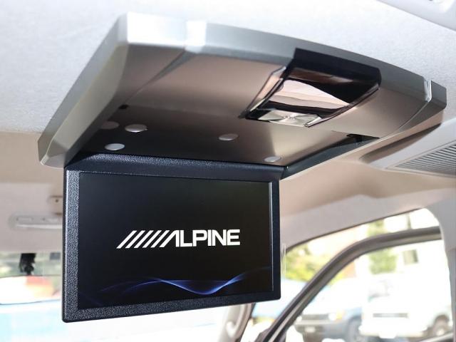 ハイエースバン ロングスーパーGL Renoca CoastLines 角目フェイスチェンジ 前後バンパー メッキラッピング 各部 艶有ブラック塗装 アルパイン BIG-X11インチ ナビ アルパイン フリップダウンモニタ(8枚目)