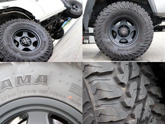 ランドクルーザー７０ ４．０　４ＷＤ　リフトアップ　迫力のカスタム　下取り直販車両　　５速マニュアル　各部　チッピング塗装　ブラッドレーＶ　１６インチＡＷ　ＧＥＯＬＡＮＤＡＲ　３１５ＭＴタイヤ　Ｐａｎａｓｏｎｉｃ　７インチナビ（17枚目）