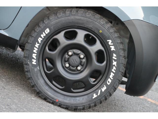 アルトラパン T Lパッケージ ターボ ドレスダウンカスタム レトロスタイル オールペイント ちょいリフトアップ 黒てっちん&マッドタイヤ ルーフバスケット レッドテール スマートキー キセノンライト 記録簿付 整備保証付販売(13枚目)
