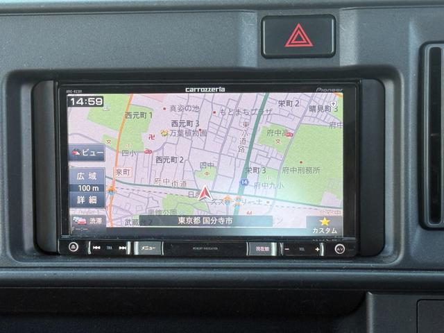ハイゼットカーゴ スペシャルクリーンＳＡＩＩＩ　ＡＣ　ＰＳ　ＰＷ　ＥＴＣ　レーダーサポート　ナビ　ＣＤ（9枚目）