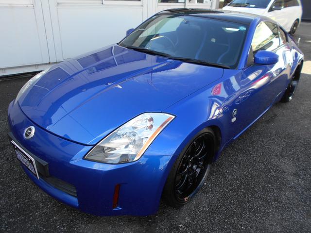 フェアレディＺ バージョンＳ　テイン車高調　ＨＫＳ検対マフラー　ワーク１９インチアルミ　スパルコセミバケ　カロッツエリアナビフルセグＴＶＢカメラ　ＥＴＣ　キーレス　キセノン　記録簿（2枚目）