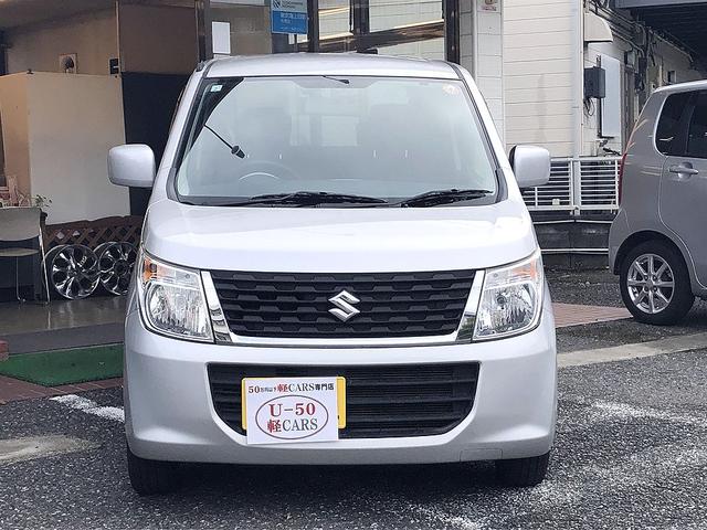ワゴンR FX ナビ Bluetooth TV DVD CD 前後ケンウッドドライブレコーダー運転席シートヒーターアイドリングストップETC キーレス電動格納ドアミラー ドアバイザーABS Wエアバック衝突安全ボディ(9枚目)
