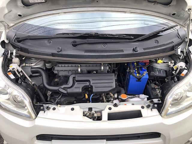 ムーヴ カスタム　Ｇ　ディーラー下取車純正ナビフルセグＴＶ　Ｂｌｕｅｔｏｏｔｈ　ＤＶＤ　ＣＤ　ＥＴＣ　プッシュスタートエコアイドルドアロック連動格納式ウィンカードアミラースマートキーフロントフォグ整備点検記録衝突安全ボディ（37枚目）