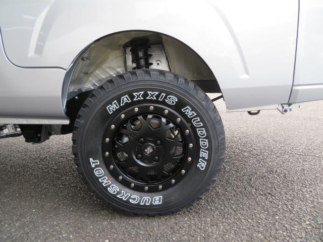 ハイゼットトラック ジャンボエクストラ　４インチアップ　フロントガードバー　バックショット１９５Ｒ１４　ＸＴＲＥＭＥ－Ｊ　ＸＪ０４　電子制御式４ＷＤ　スーパーデフロック　ＣＶＴ　視界補助パック　マッドフラップ（18枚目）