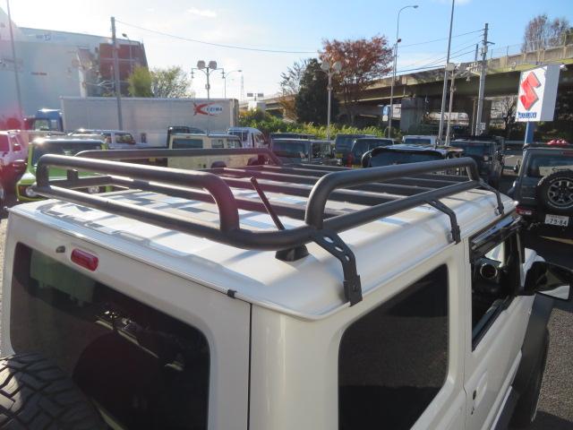 ジムニーシエラ ＪＣ　３型　モトレージ３インチアップキットビルシュタイン　ショウワガレージＡＢＳフロントバンパー／リアバンパー　サクソン左出しマフラー　オープンカントリーＲＴ２２５／６０Ｒ１８　ＲＡＹＳ　Ａ．ＬＡＰ－０７Ｘ（28枚目）