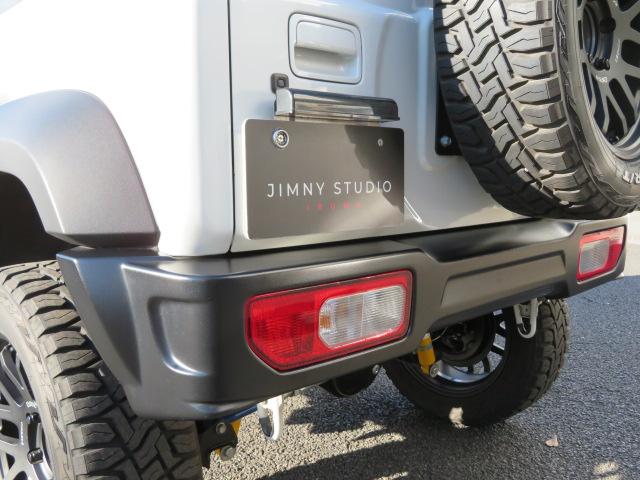 ジムニーシエラ ＪＣ　３型　モトレージ３インチアップキットビルシュタイン　ショウワガレージＡＢＳフロントバンパー／リアバンパー　サクソン左出しマフラー　オープンカントリーＲＴ２２５／６０Ｒ１８　ＲＡＹＳ　Ａ．ＬＡＰ－０７Ｘ（33枚目）