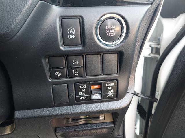 ヴォクシー ＺＳ　純正９インチナビ・テレビ・リヤカメラ・後席フリップダウンモニター・両側パワースライドドア・ミラー型前後ドラレコ・ビルトインＥＴＣ・社外車高調・社外１９インチアルミ（14枚目）