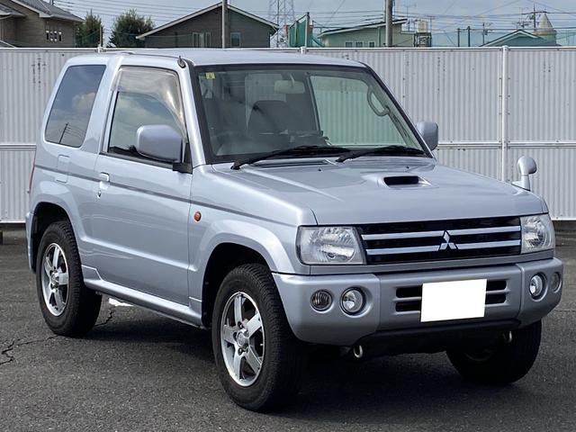 パジェロミニ アクティブフィールドエディション　ターボ　切替式４ＷＤ　４速ＡＴ　ナビ＆ＴＶ　キーレス　１５インチアルミ　ヨコハマジオランダー　フォグランプ（2枚目）