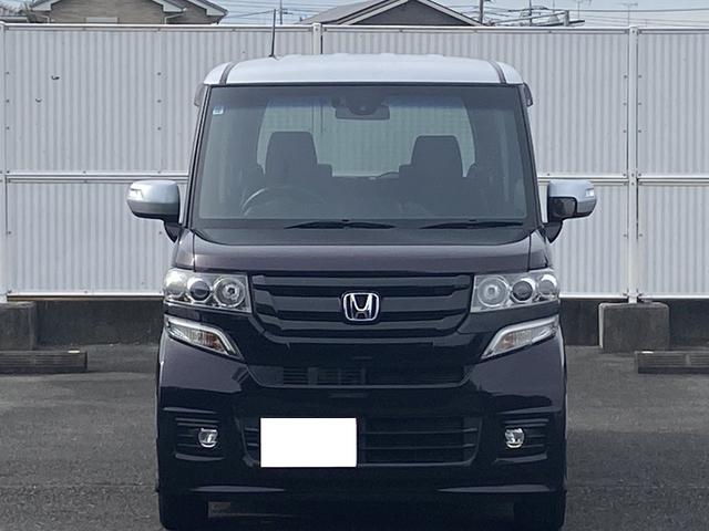 N-BOXカスタム 2トーンカラースタイル G・ターボLパッケージ 後期モデル 4WD ナビ&地デジテレビ バックカメラ ブレーキアシスト シートヒーター クルーズコントロール パドルシフト 両側パワースライドドア 15インチアルミ Bluetooth スマートキー(9枚目)