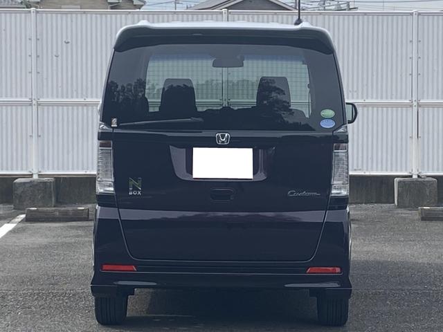 N-BOXカスタム 2トーンカラースタイル G・ターボLパッケージ 後期モデル 4WD ナビ&地デジテレビ バックカメラ ブレーキアシスト シートヒーター クルーズコントロール パドルシフト 両側パワースライドドア 15インチアルミ Bluetooth スマートキー(11枚目)