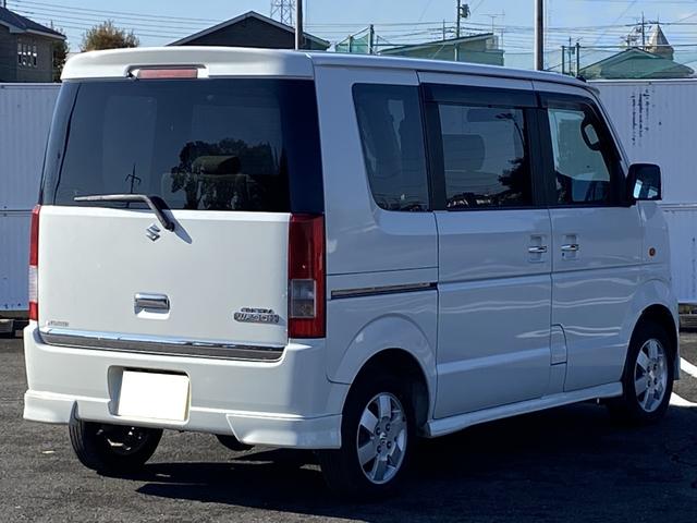 エブリイワゴン ＰＺターボ　４ＷＤ　ナビ＆テレビ　シートヒーター　左パワースライドドア　ＥＴＣ　キーレス　フォグランプ　１３インチアルミ　車検たっぷり９年１１月（3枚目）