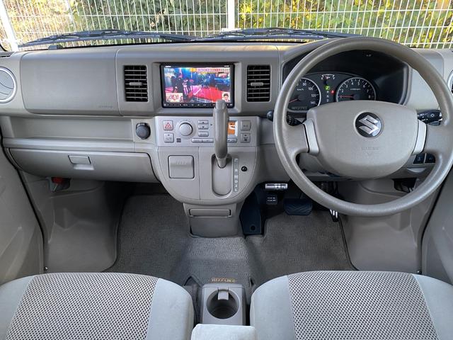 エブリイワゴン ＰＺターボ　４ＷＤ　ナビ＆テレビ　シートヒーター　左パワースライドドア　ＥＴＣ　キーレス　フォグランプ　１３インチアルミ　車検たっぷり９年１１月（4枚目）