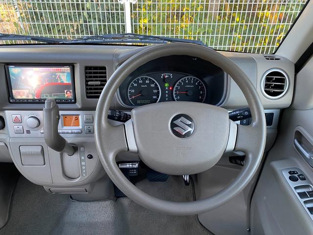 エブリイワゴン ＰＺターボ　４ＷＤ　ナビ＆テレビ　シートヒーター　左パワースライドドア　ＥＴＣ　キーレス　フォグランプ　１３インチアルミ　車検たっぷり９年１１月（23枚目）