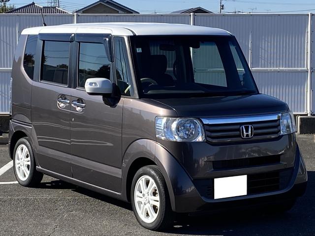 N-BOX 2トーンカラースタイル GターボSSパッケージ ナビ&地デジTV ブレーキアシスト クルーズコントロール パドルシフト 両側パワースライドドア ETC スマートキー 14インチアルミ Bluetooth 車検たっぷり9年11月(2枚目)