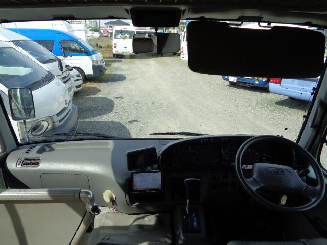 コースター 　ＸＺＢ４０　Ｎ０４Ｃ４０００ｃｃターボディーゼルエンジン　３＋３９／１．５人乗り　幼児バス　カーナビ　カセット　２ＷＤ　ＡＴ　走行距離１２６，１４７ｋｍ　時計　バックモニター　ワンセグＴＶ　クーラー（27枚目）