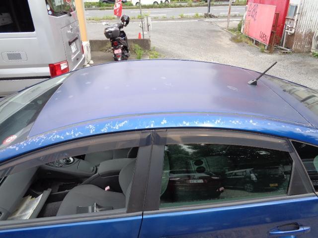 プリウス Sグレード 2WD AT 2ZR-3JMエンジン 1800ccガソリン アルミホイール ワンセグTV オートエアコン カーナビ センタードアロック キーレス ETC 取説 整備記録簿 ABS 塗装現状(42枚目)