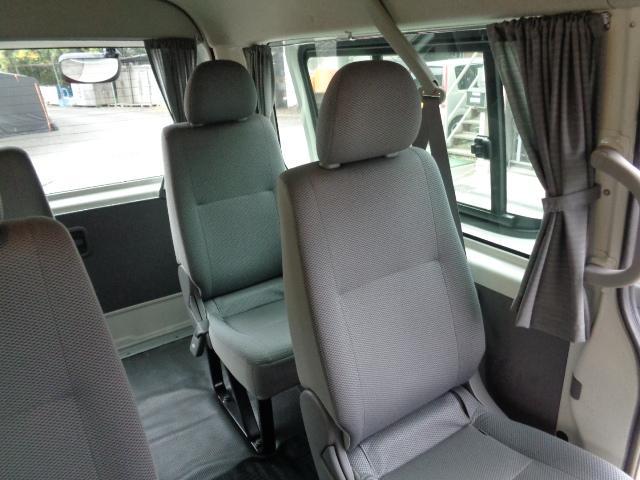 ハイエースワゴン ＤＸ　２ＷＤ　ＤＸ　２７００ｃｃ　２ＴＲノンターボエンジン　ＤＸ　総走行距離２４０，３９２ｋｍ　　　デュアルエアバッグ　社外カーテン　ＣＤ　カセット　時計　ホイールキャップ４枚　ミドルルーフ　１０人乗り（32枚目）