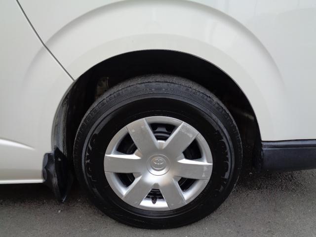 ハイエースワゴン ＤＸ　２ＷＤ　ＤＸ　２７００ｃｃ　２ＴＲノンターボエンジン　ＤＸ　総走行距離２４０，３９２ｋｍ　　　デュアルエアバッグ　社外カーテン　ＣＤ　カセット　時計　ホイールキャップ４枚　ミドルルーフ　１０人乗り（42枚目）