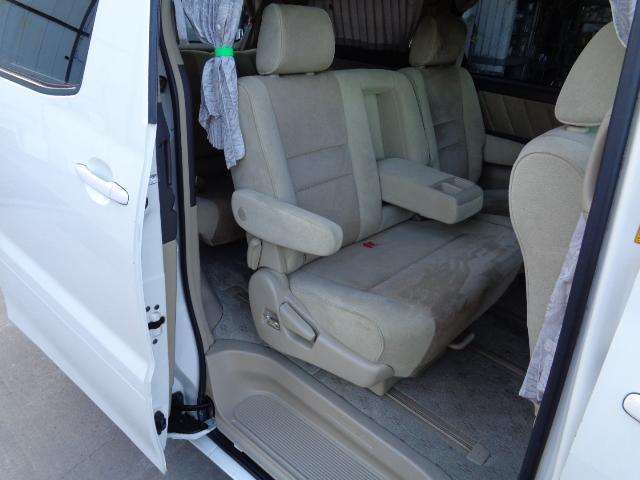 アルファードV MXトレゾアアルカンターラバージョン MXトレゾアアルカンターラバージョン 1MZ 3000ccガソリン 8人乗り 5ドア MNH10W 取説 ワンセグTV バックモニター ナビ アルミホイール 左リア自動ドア 時計 空気清浄機 ETC(14枚目)