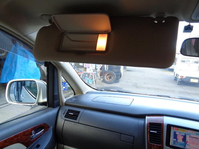 アルファードV MXトレゾアアルカンターラバージョン MXトレゾアアルカンターラバージョン 1MZ 3000ccガソリン 8人乗り 5ドア MNH10W 取説 ワンセグTV バックモニター ナビ アルミホイール 左リア自動ドア 時計 空気清浄機 ETC(41枚目)