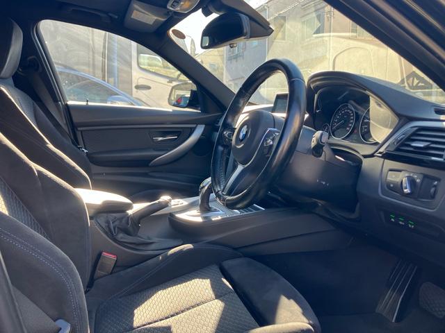 3シリーズ 320d Mスポーツ フロントスポイラー トランクスポイラー ディーゼル ツインタワーターボ プッシュスタート スマートキー スペアキー 純正マルチナビ ETC パワーシート ヘッドライトクリア加工済 禁煙車(7枚目)