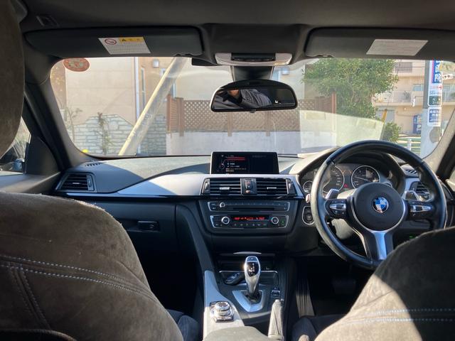 3シリーズ 320d Mスポーツ フロントスポイラー トランクスポイラー ディーゼル ツインタワーターボ プッシュスタート スマートキー スペアキー 純正マルチナビ ETC パワーシート ヘッドライトクリア加工済 禁煙車(35枚目)