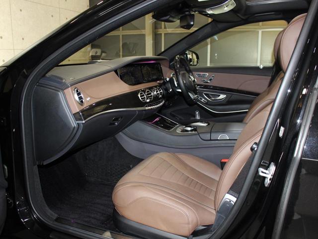 Sクラス S300hエクスクルーシブ AMGライン/純正ナビゲーション/パノラマスライディングルーフ/360度カメラ/LEDライト/ブラウン革/ACC/LKA/BSM/AMG19AW/禁煙/ソフトクローズドア/Pトランク/Bトゥース/(9枚目)