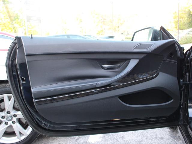 ６シリーズ ６４０ｉクーペ　黒革　サンルーフ　純正ナビ　走行ＴＶ　ＬＥＤヘッド　Ｂｌｕｅｔｏｏｔｈ　ＥＴＣ　パワーシートヒーター　取説　記録簿　スペアキー　パドルシフト（27枚目）