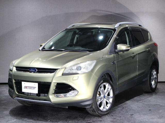 クーガ タイタニアム 4WD・サンルーフ・黒レザー・純正ナビBカメラ・サイドカメラ・前後ドラレコ・キセノン・シートヒーター・クルーズC・リアPゲート・18アルミ・Bトゥース・USB・コーナーセンサー・Pシート・18アルミ(33枚目)