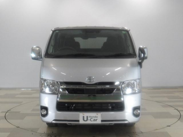 ハイエースバン ロングスーパーＧＬ　禁煙車　ナビ　前後左右カメラ　ＬＤＡ　プリクラッシュセーフティ　クリアランスソナー　オートハイビーム　スマートキー　アラウンドビューモニター　フロントカメラ　リアカメラ　ＳＲＳ　ダブルエアバッグ（21枚目）