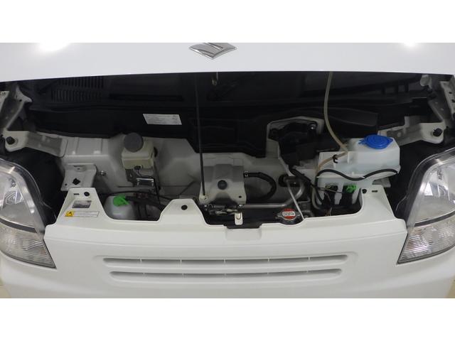 エブリイ PA 禁煙車 マニュアルエアコン ハロゲンヘッドライト FM AM キーレスエントリーシステム フロントパワーウインドウ 両側スライド フルフラットシート エアバック 助手席エアバック 1オーナー パワステ(27枚目)