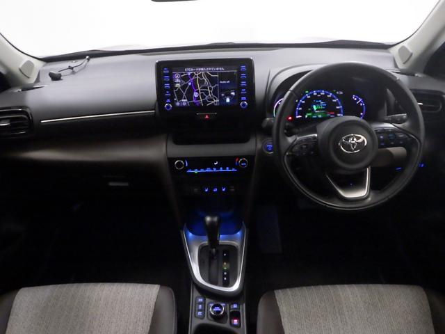 ヤリスクロス ハイブリッドＧ　禁煙車　メモリーナビ　スマートキー　パワーシート　パワーテールゲート　ＬＥＤヘッドライト　シートヒーター　ＥＴＣ　リアカメラ　ブルートゥース音楽　アルミホイール　トヨタセーフティーセンス　ＥＳＣ（14枚目）
