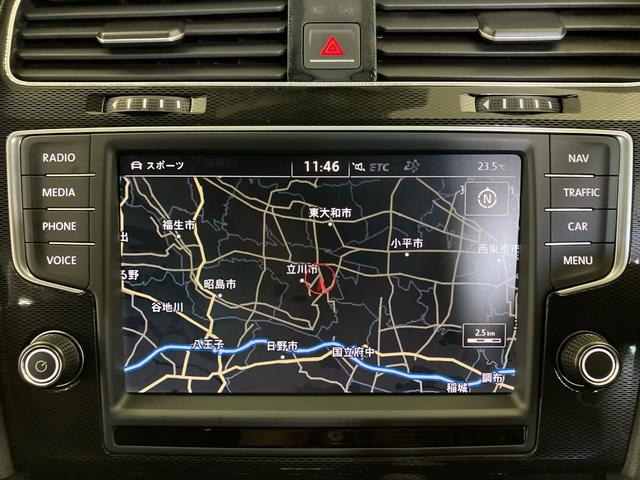 ゴルフGTI ベースグレード 禁煙 ワンオーナー車 DCCパッケージ アルミホイール 純正ナビ リアカメラ パドルシフト 18インチアルミ スマートキー サイドエアバック ETC ディスチャージヘッドライト ブルートゥース音楽(2枚目)