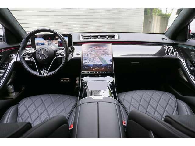 S500 4マチックロング AMGライン 新型Sクラス ファーストエディション 特別仕様車(全国限定540台) 左ハンドル 純正21インチアルミ リアコンフォートP ワンオーナー 禁煙車 認定中古車(5枚目)