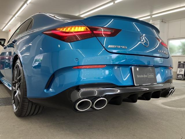 ＣＬＡクラス ＣＬＡ４５　Ｓ　４マチック＋　ＡＭＧパフォーマンスパッケージ／ＡＭＧアドバンストパッケージ／パノラミックスライディングルーフ／３６０°カメラ／ヘッドアップディスプレイ／メモリー付パワーシート／ＭＢＵＸ／純正ドラレコ／パフォーマンス（43枚目）