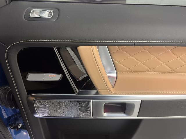 Ｇクラス Ｇ４５０ｄ　ＡＭＧラインパッケージ　ＡＭＧライン　マヌファクトゥーアプログラム　サンルーフ　ブルメスターサラウンドサウンドシステム　パワーシート　シートヒーター　ベンチレーター　３６０℃カメラ　ＬＥＤヘッドライト　茶革シート　新車保証継（38枚目）