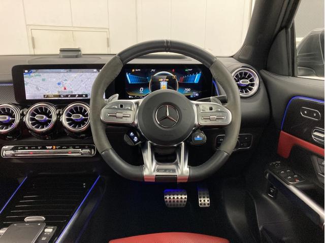 GLB GLB35 4マチック パノラマスライディングルーフ パワーシート シートヒーター シートベンチレーション 360℃カメラシステム付 LEDヘッドライト 本革シート マウンテングレー 64色アンビエントライトシステム(19枚目)