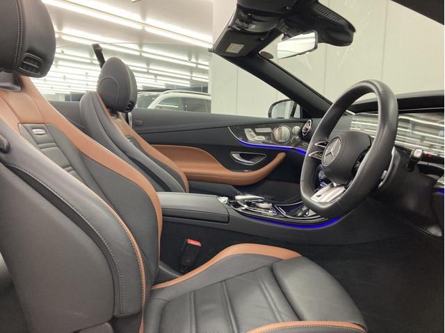 Ｅクラス Ｅ５３　４マチック＋　カブリオレ　ブルメスターサラウンドサウンドシステム　パワーシート　シートベンチレーション　シートヒーター　３６０℃カメラシステム付　ＬＥＤヘッドライト　本革シート（12枚目）