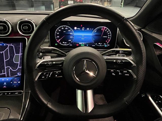 Cクラス C350eスポーツ レーダーセーフティーパッケージ アンビエントライト LEDヘッドライト シートヒーター メモリー付きパワーシート 360°カメラシステム(10枚目)