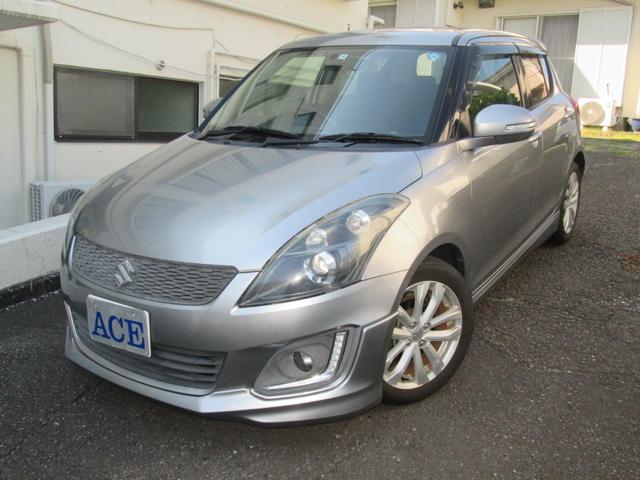 スイフト RS-DJE エネチャージ禁煙車アイドリングSTOPクルーズコントロールメモリーナビBluetoothオーデイオフルセグテレビETCプッシュスマートキーHIDヘッドライト16インチアルミエアロ車検令和9年10月(4枚目)